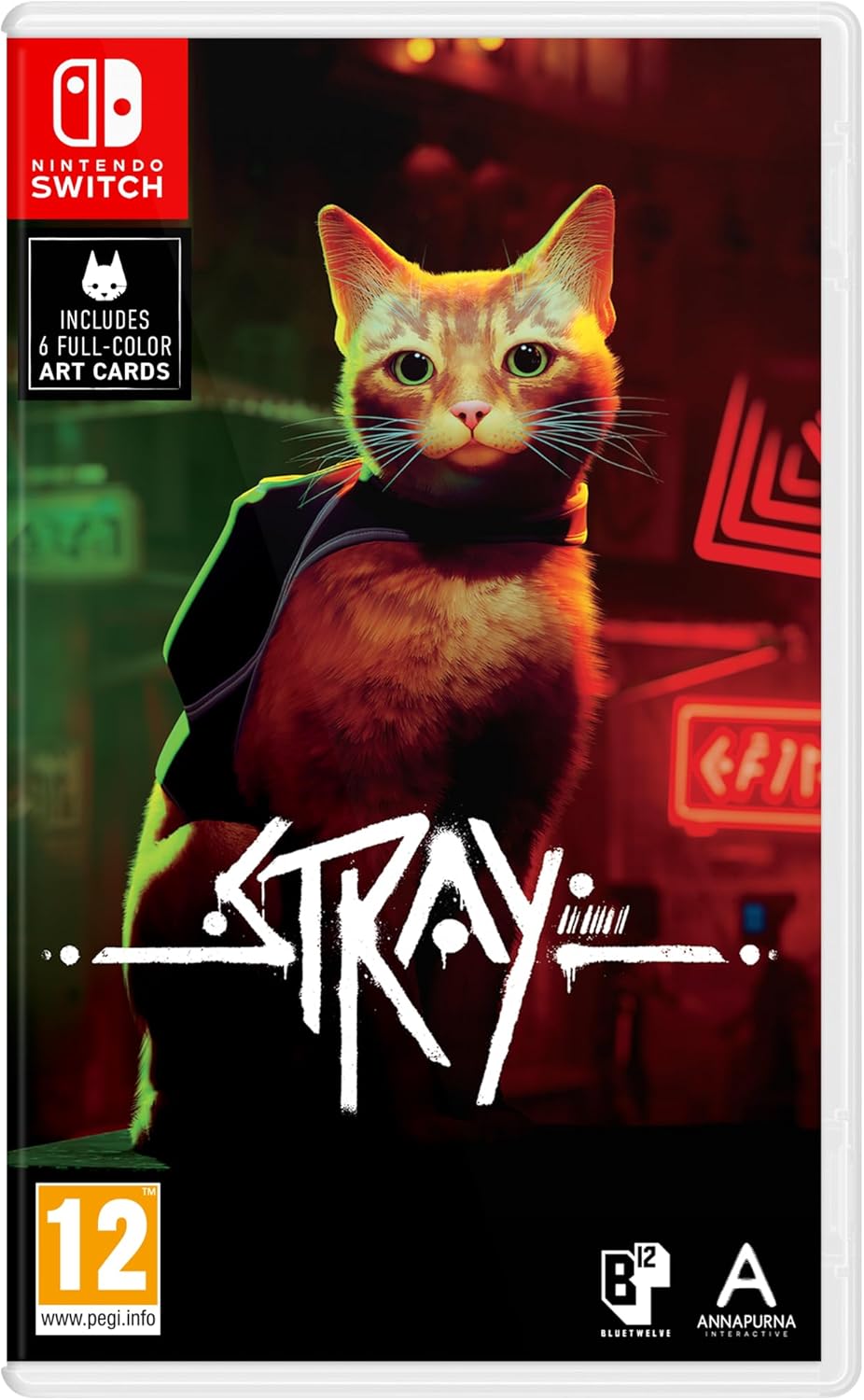 Stray NINTENDO SWITCH (русская субтитры)