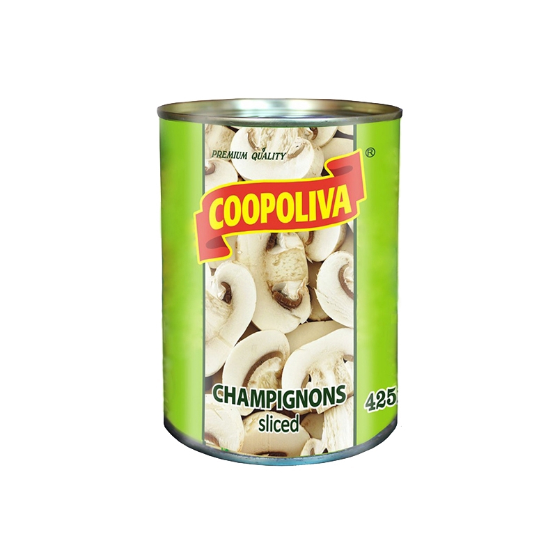 Շամպինյոն մարինացված կտրատած "Coopoliva" 400գ