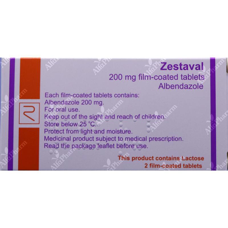 Zestaval tablets 200mg x 2