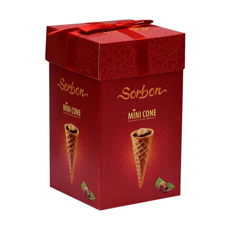 Мини-ваф.труб. Sorbon фундук и какао200г