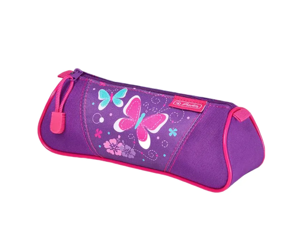 Pencil Case Herlitz 50021109 Triangle Butterfly