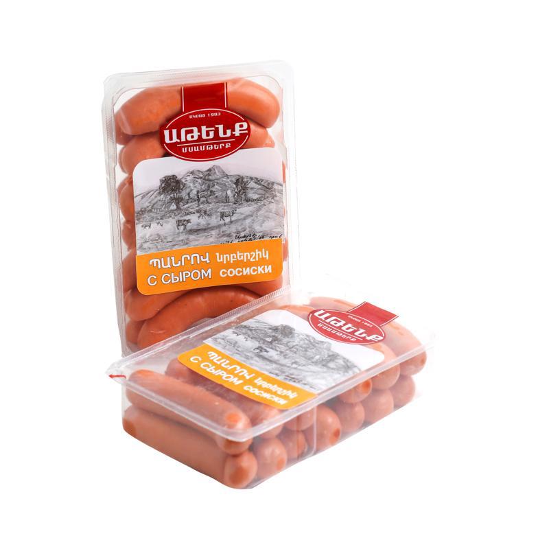 Сосиски с сыром "Атенк" кг