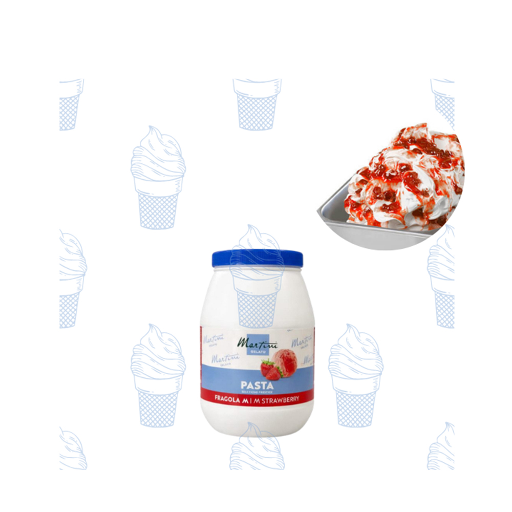 Վարիեգատո-թոփինգ Strawberry Variegate S.P. 1 կգ Martini Gelato