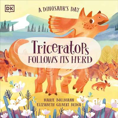 A Dinosaurs Day: Triceratops Follows Its