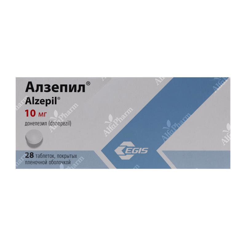 Alzepil coated tablets 10mg x 28