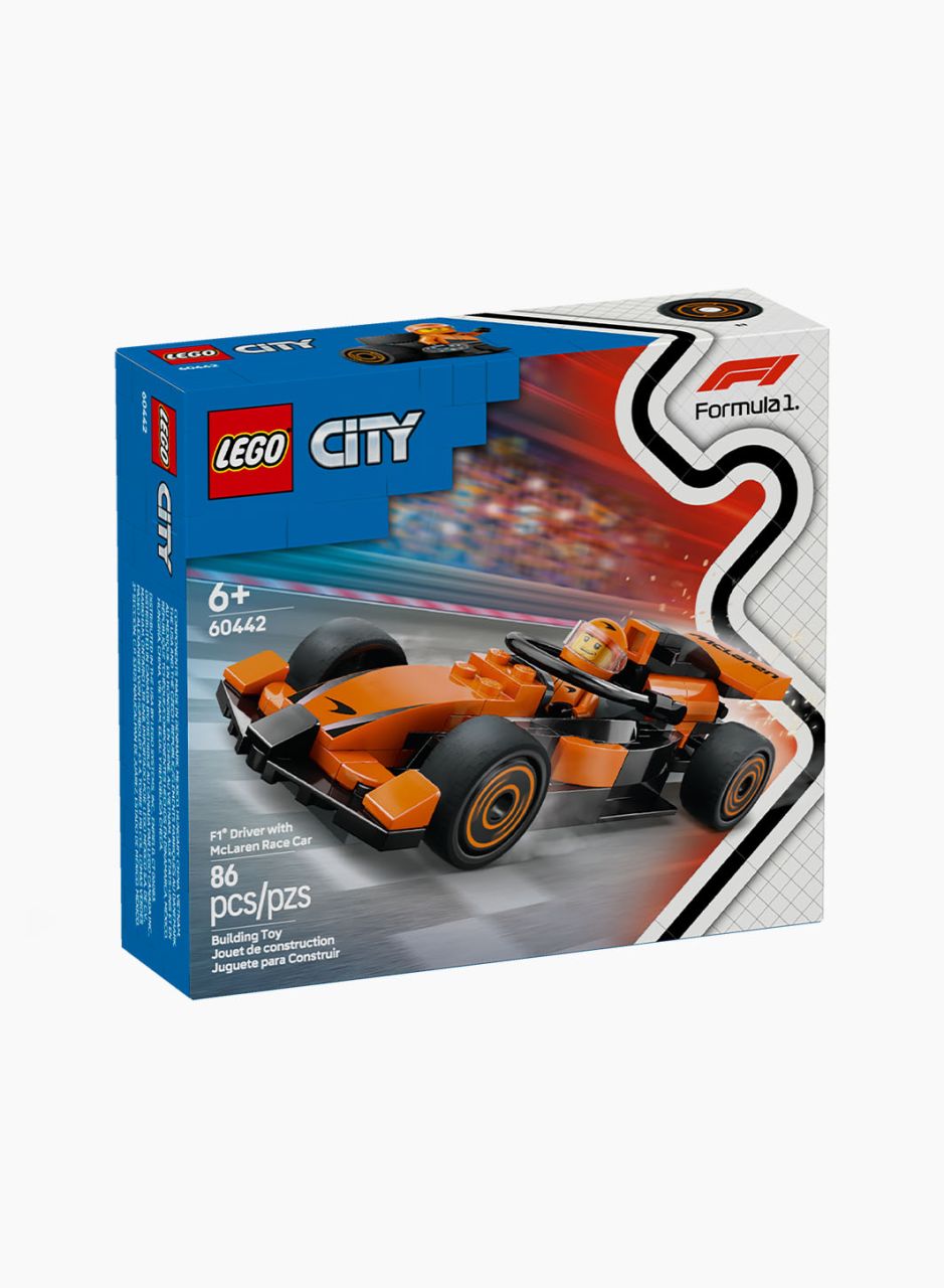 Lego Конструктор City "Водитель F1® на гоночном автомобиле McLaren"