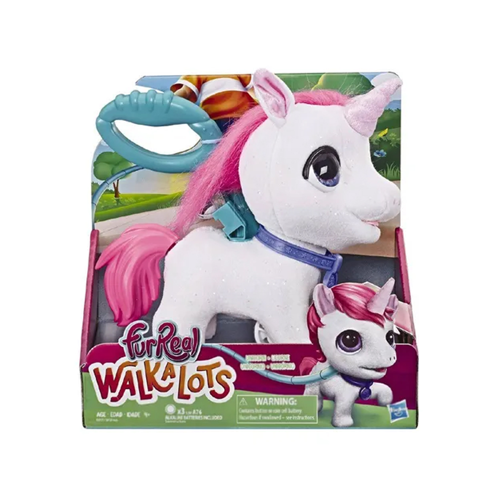 FurReal Walkalots Big Wags Unicorn Interactive Pet Toy Hasbro 