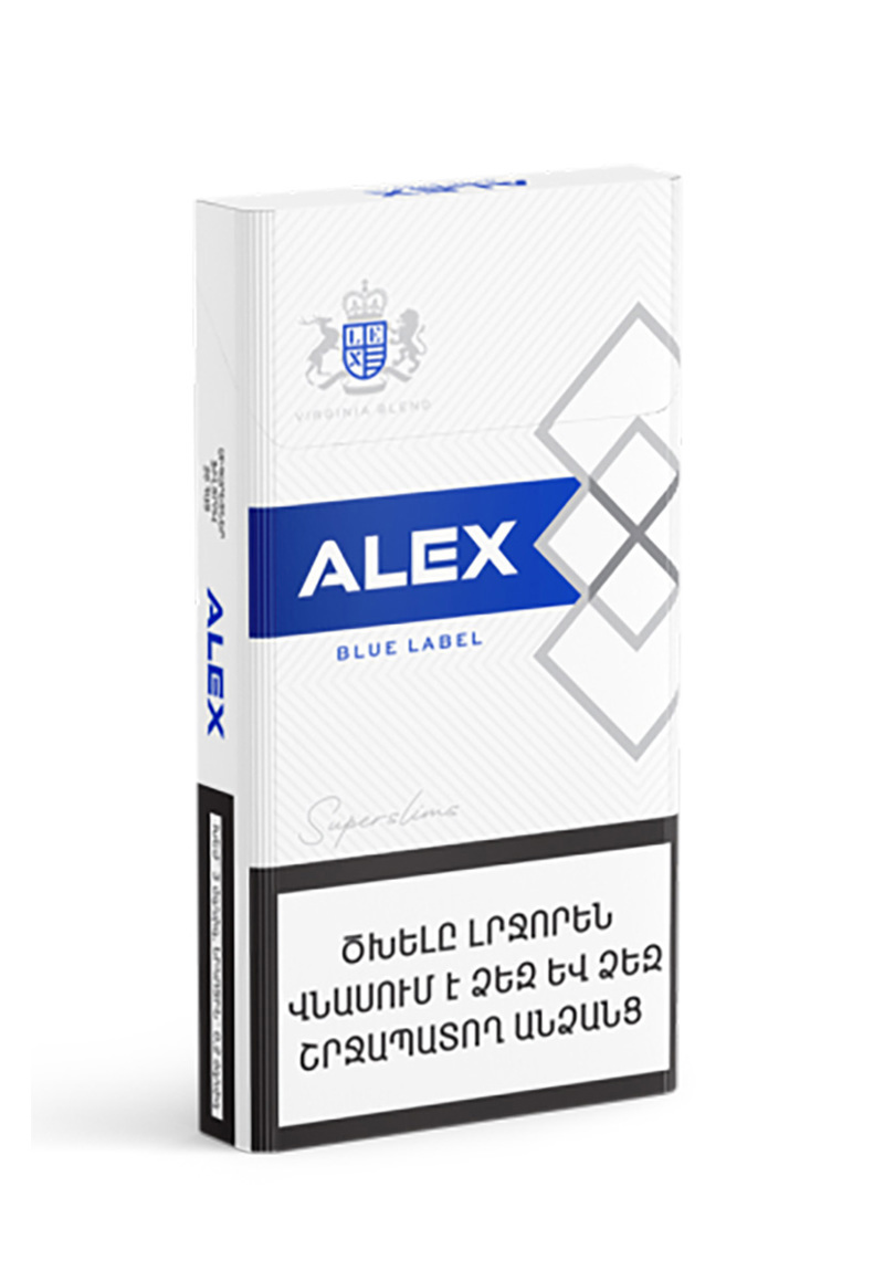 Ծխախոտ "Alex Blue Label Superslims"