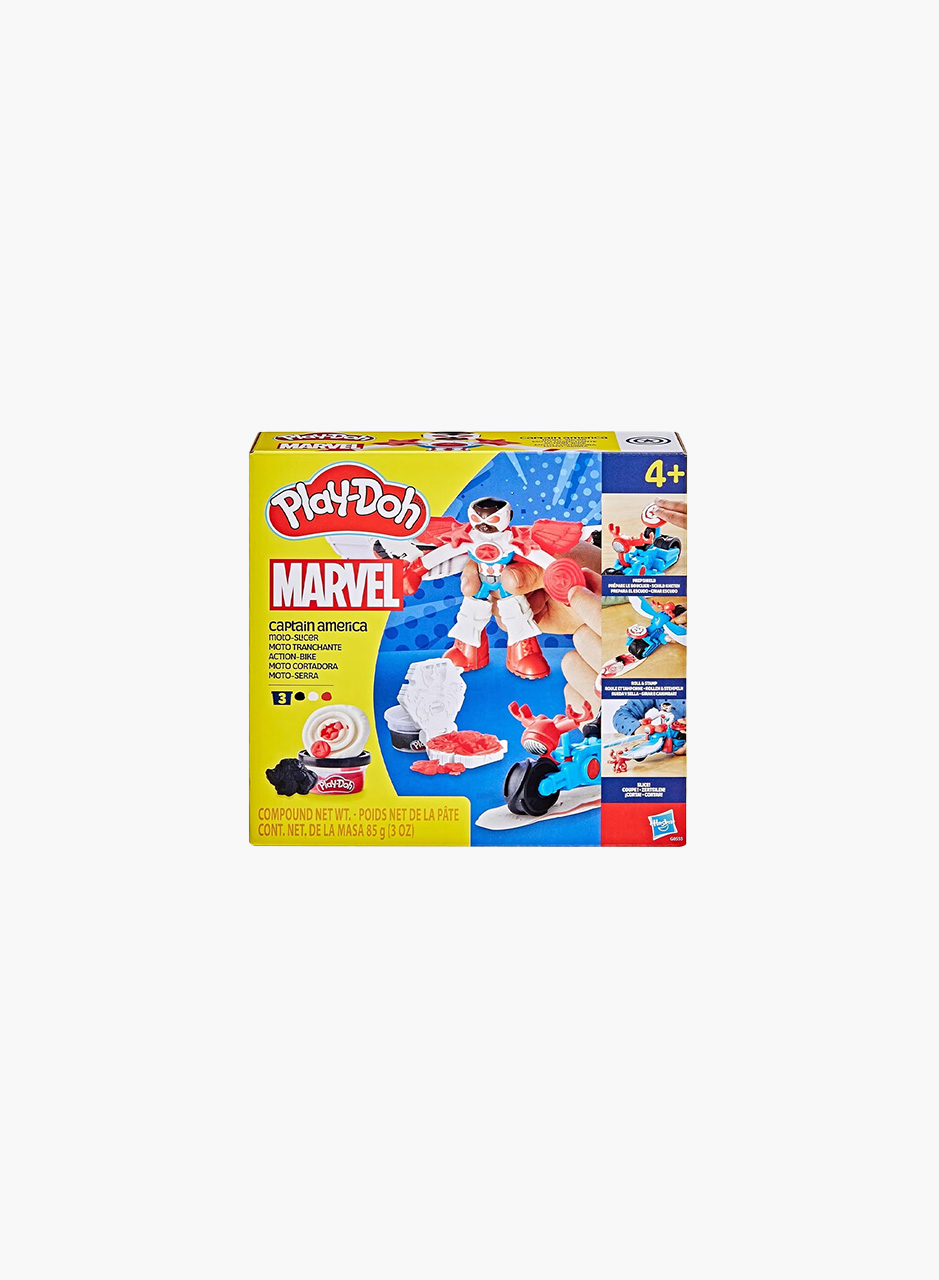 Hasbro Պլաստիլինի հավաքածու «Կապիտան Ամերիկա. Մոտո Սլայսեր»