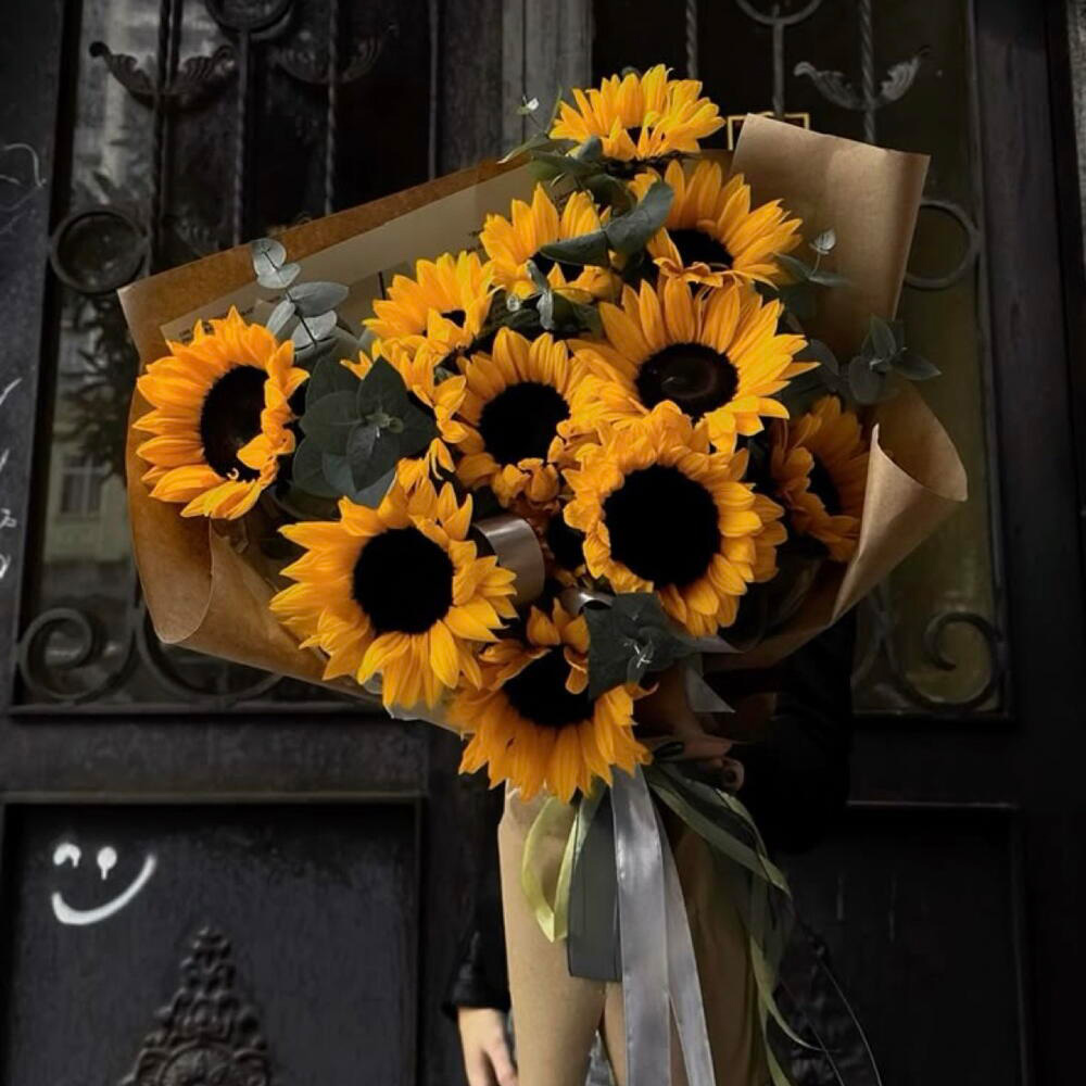 Sunflower bouquet (15 pcs)