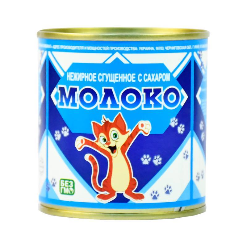 Condensed milk "Ichnya" rabbit 0% (can) 370g