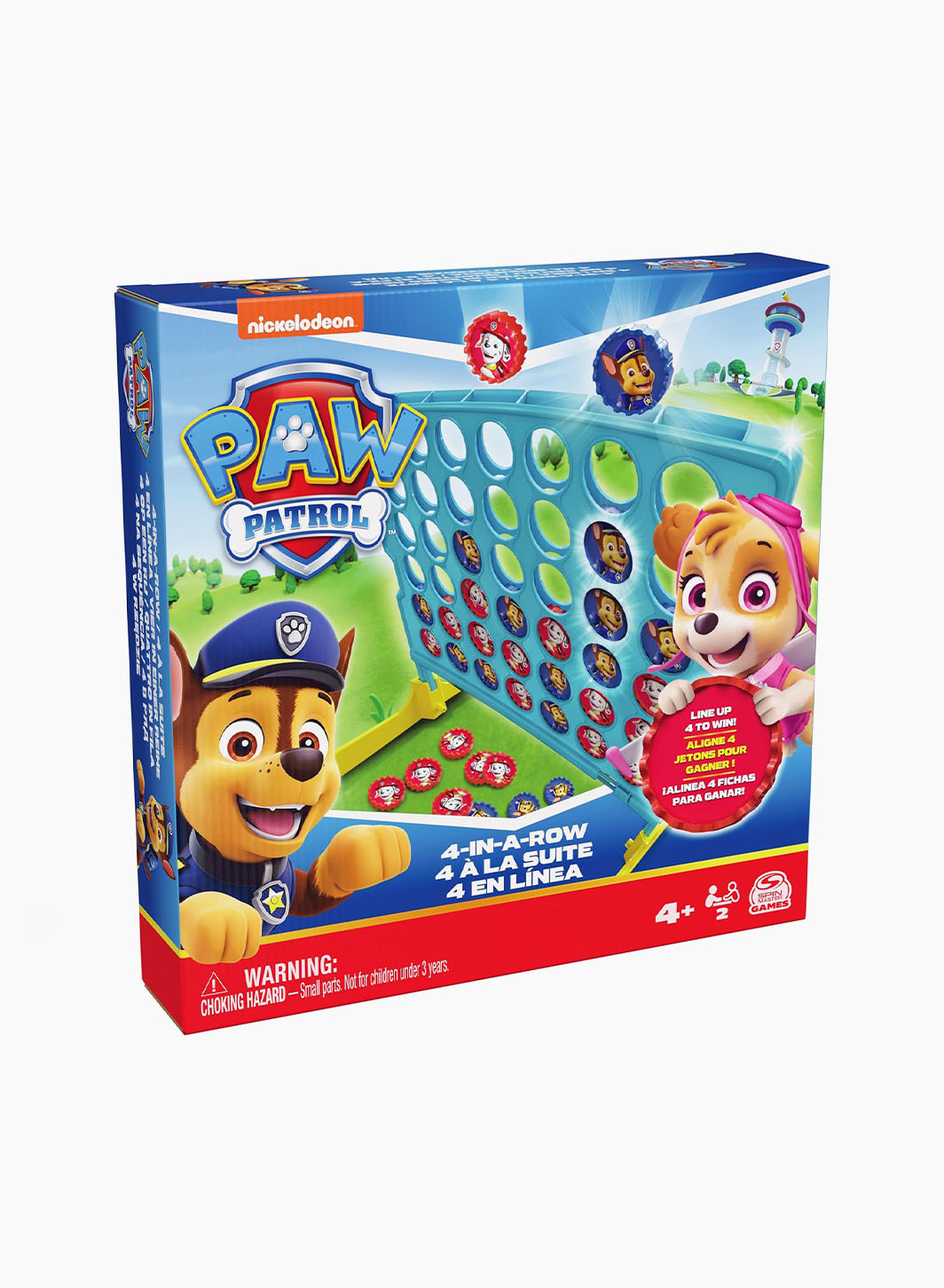 Spin Master Սեղանի խաղ «Paw Patrol: Four in a row»