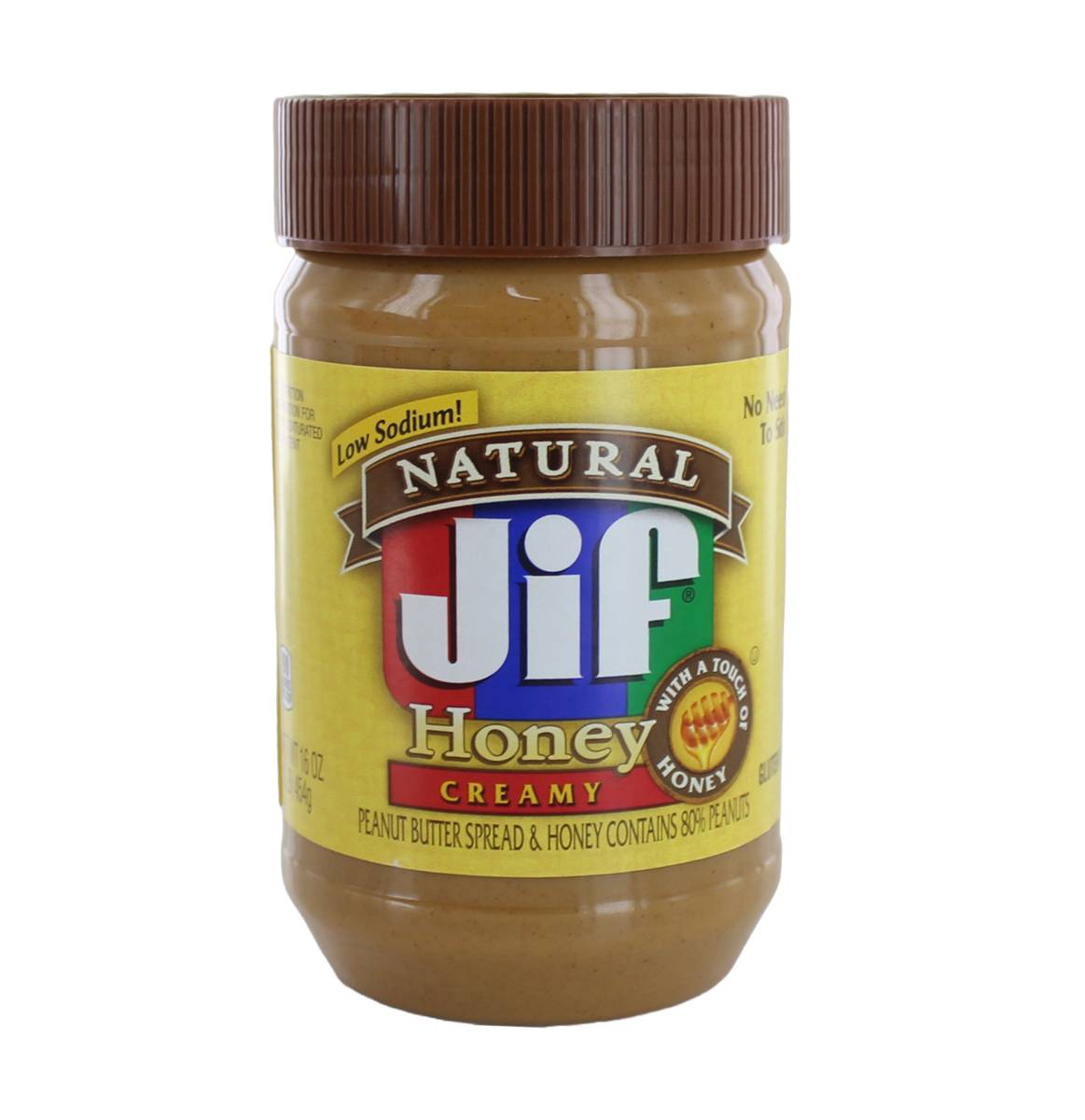 Peanut cream with honey "JIF" 454g
