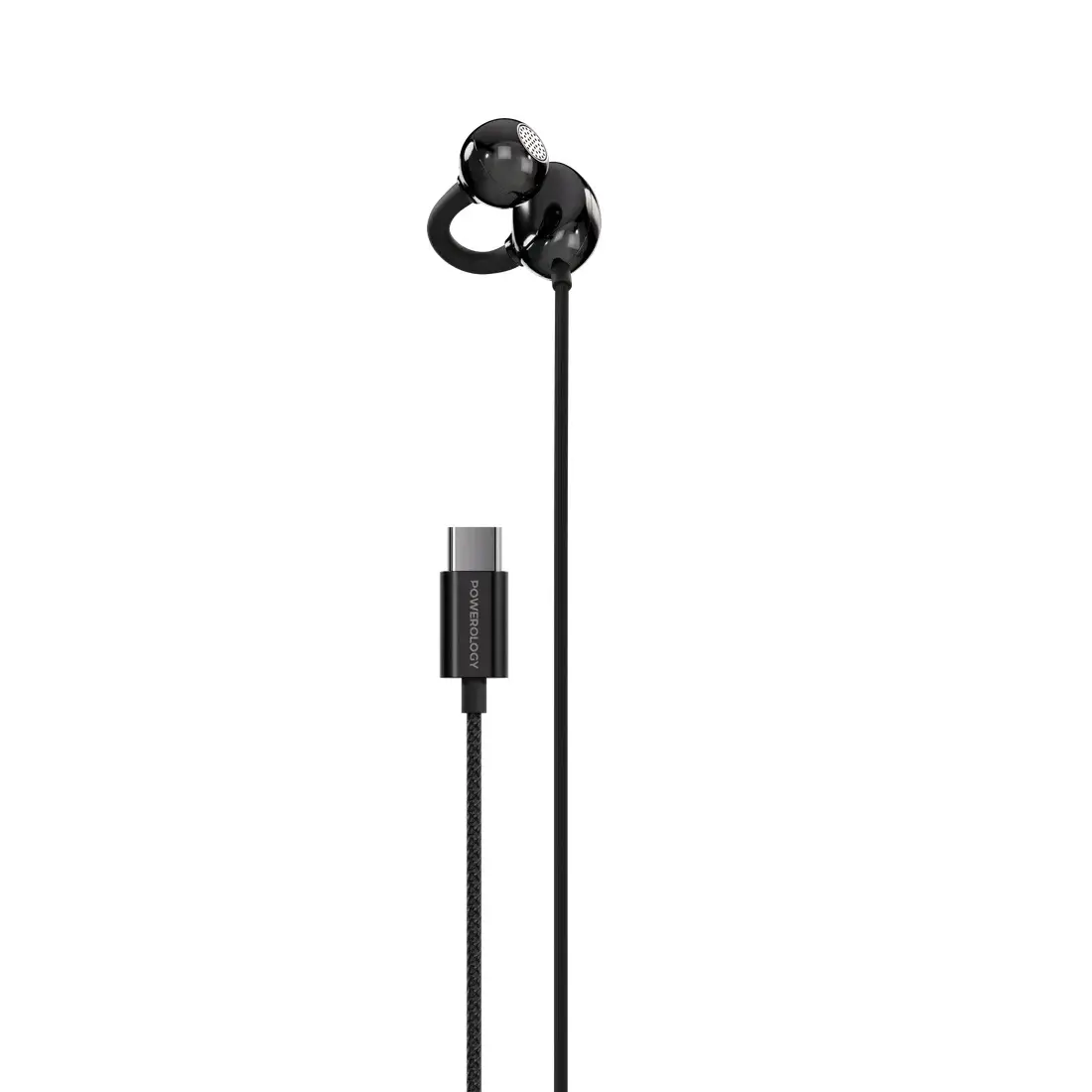 Լարով Ականջակալ Powerology Clip-on Wired Earphones PWCWES12
