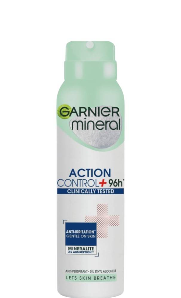 Deodorant Garnier Mineral, Active Control+ 150 ml