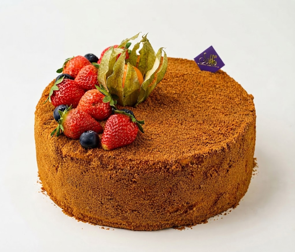 Whole Cake Honey Russian Style small