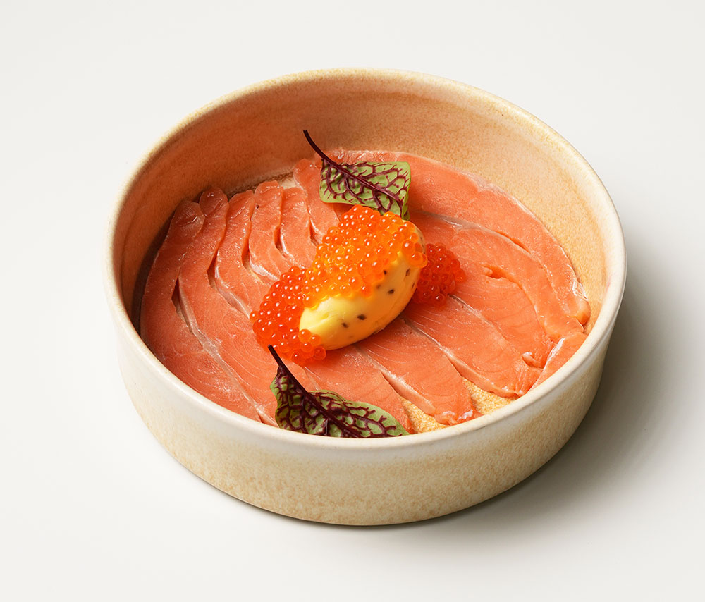 Իշխան մարինացված խաղողի օ դե վիով