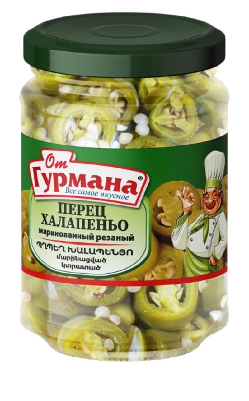 Marinated jalapeño pepper sliced ​​Ot Gurmana 370ml
