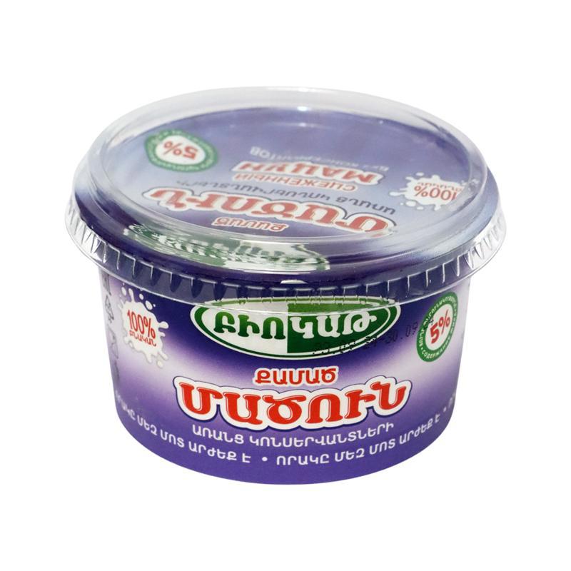 Мацони сцеженный "Биокат" 5% 400г
