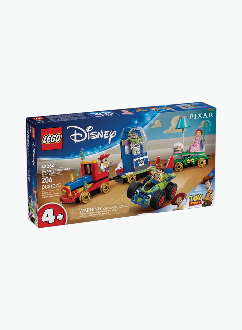 Lego Конструктор Disney "Праздничный поезд и радиоуправляемая машинка "История игрушек""