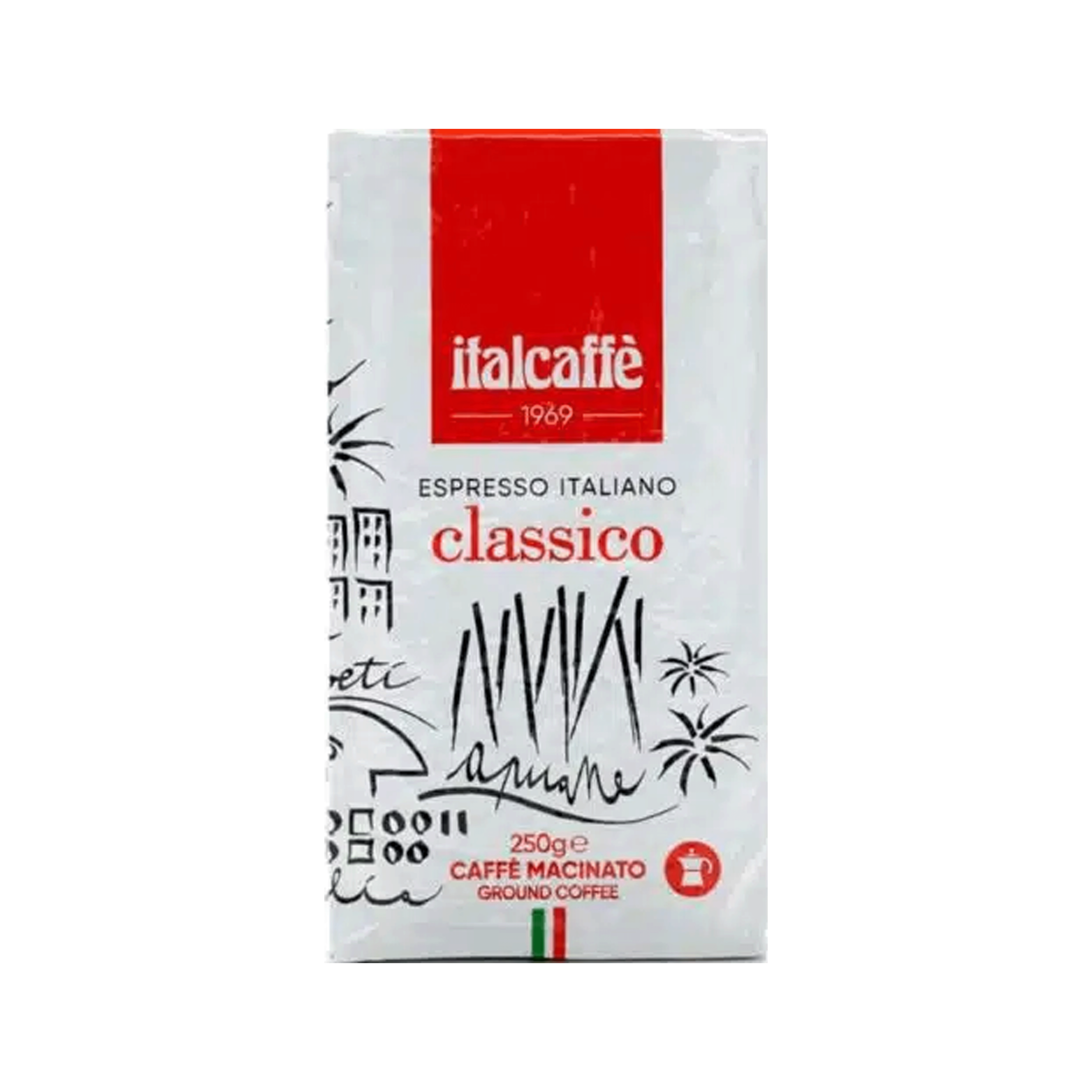 Ground coffee "Italcaffe" Classico 250g