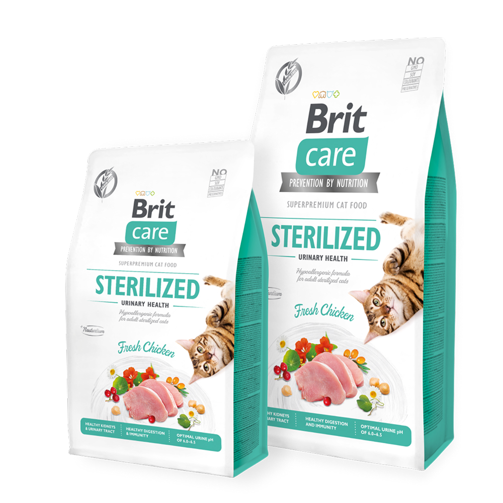 Brit ստերջացվածների / Brit cat sterilized chicken 1կգ