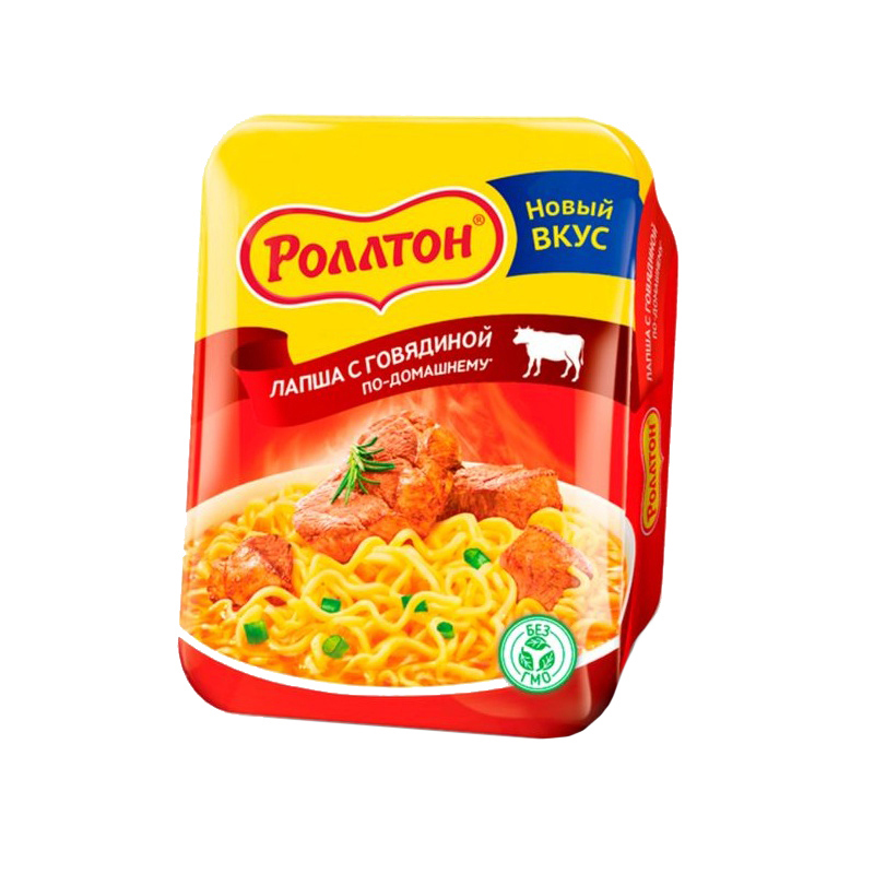Noodles "Rollton" 100g Beef