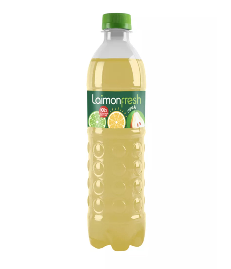Non-alcoholic drink with pear flavor "Laimon Fresh" 0.5l

