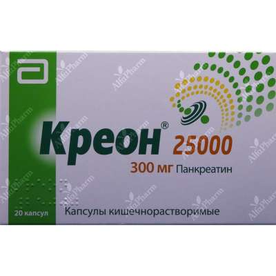 Креон -25000 капс. х 20