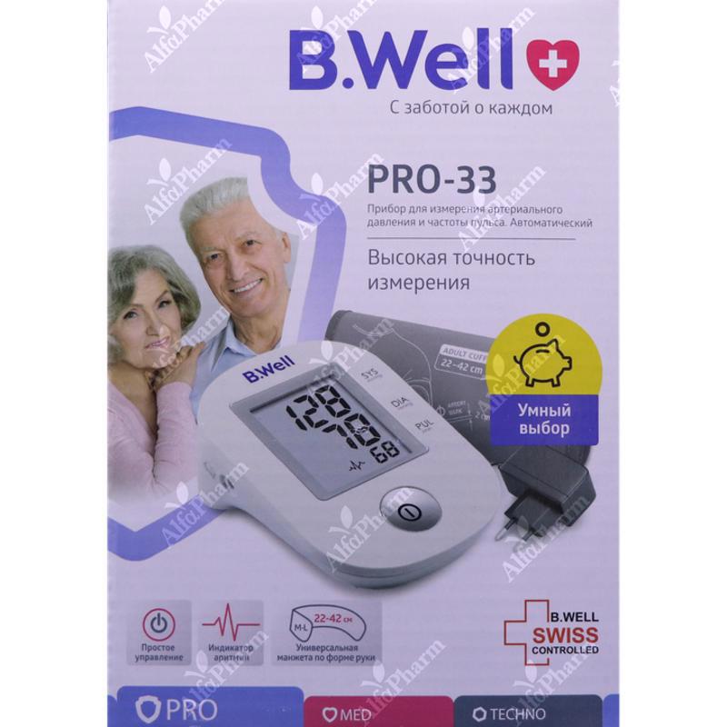 Automatic blood pressure monitor PRO-33 with adapter **