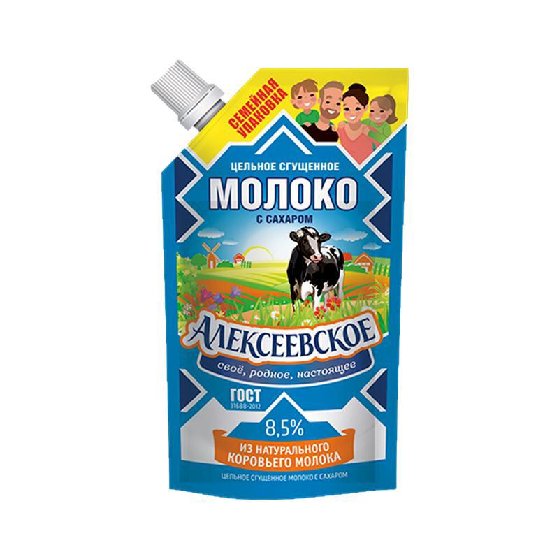 Condensed milk "Alekseevskօe" 8.5% package 650g
