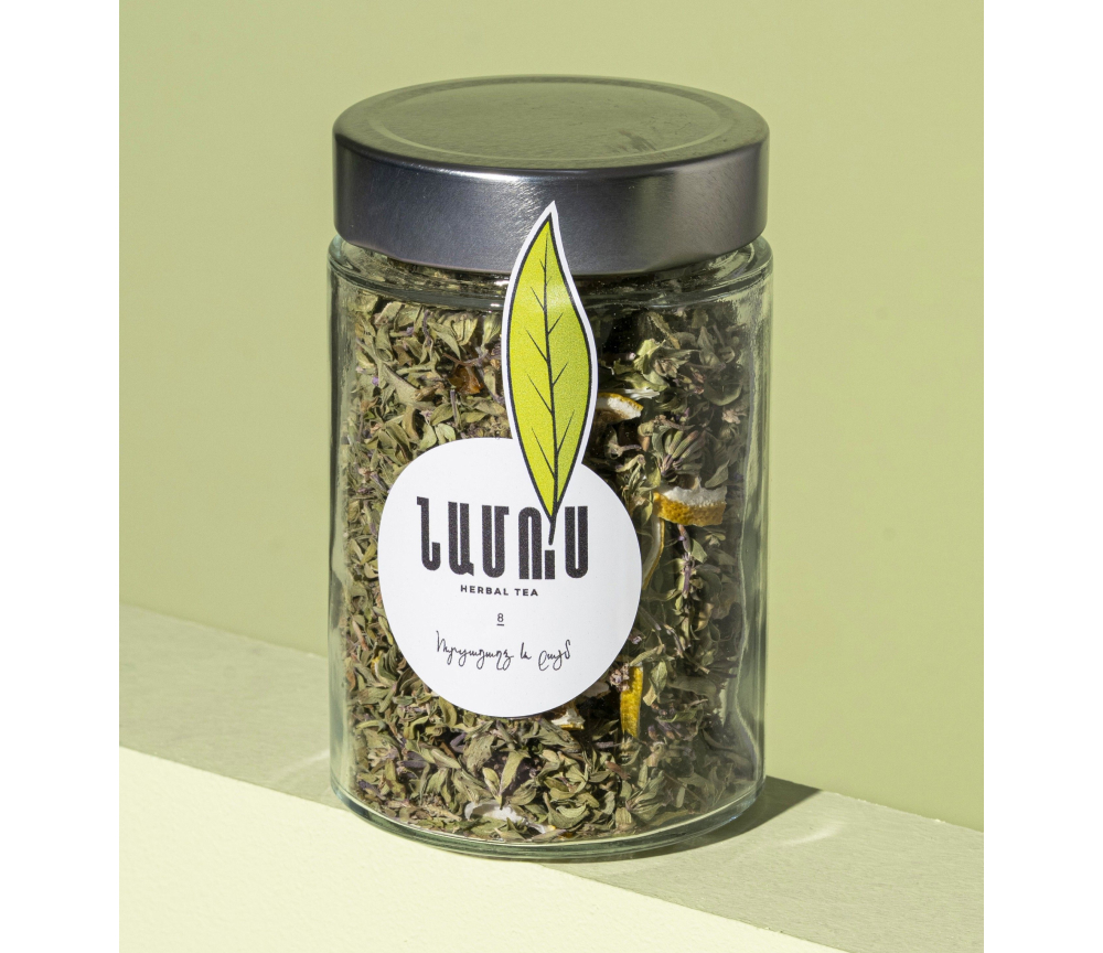 N8 ziziphora & lime tea (glass jar)