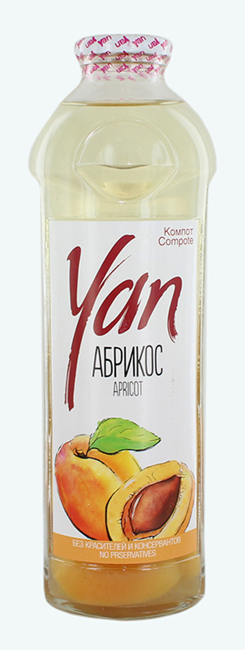Compote "Yan" 930ml Apricot 