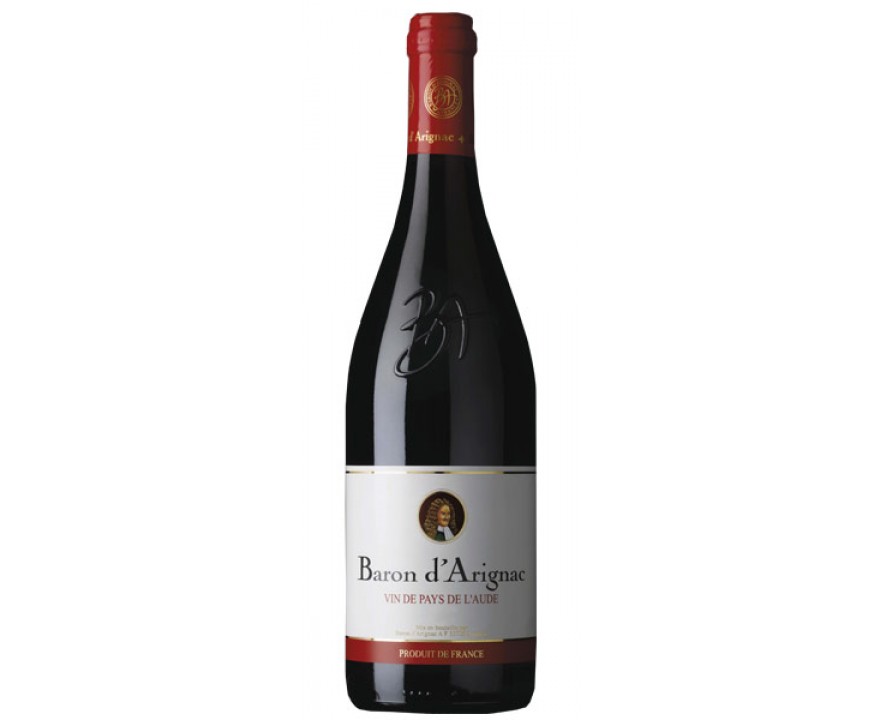 Wine "Baron D'Arignac" red dry 0.75l