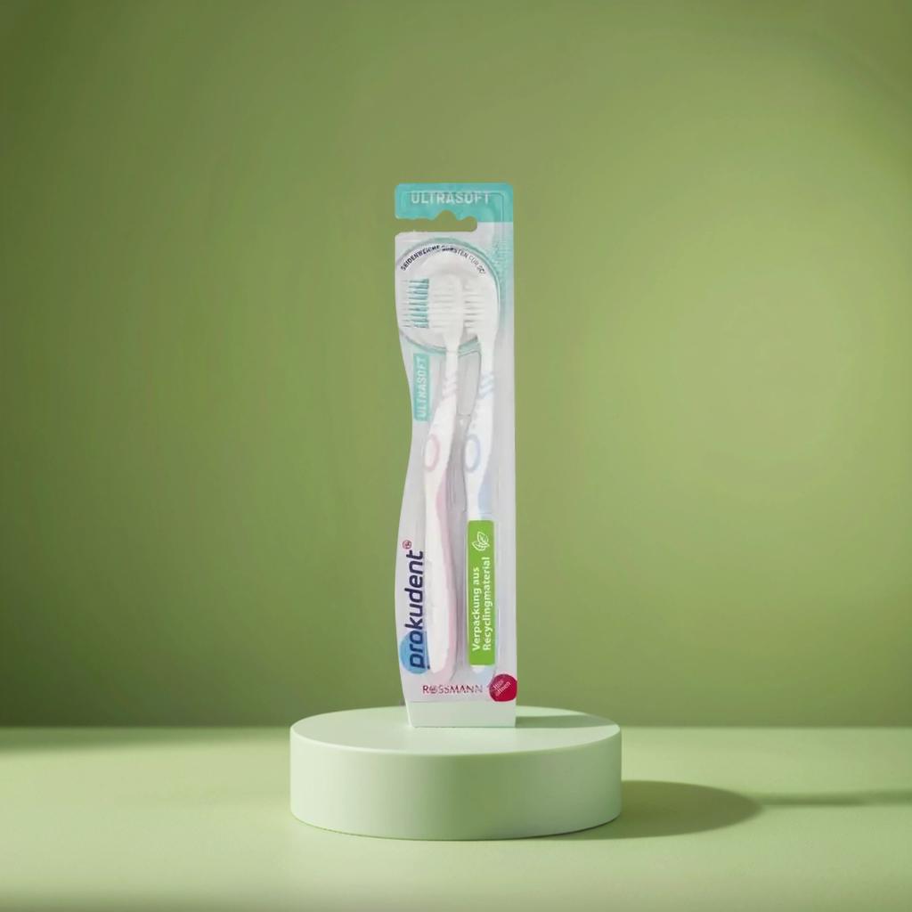 PROKUDENT ULTRASOFT TOOTHBRUSH , 2 PCS