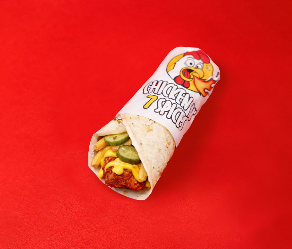 Spicy wrap deluxe