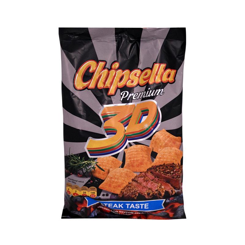Չորահաց «Չիպսելլա 3Դ» սթեյք 80գր