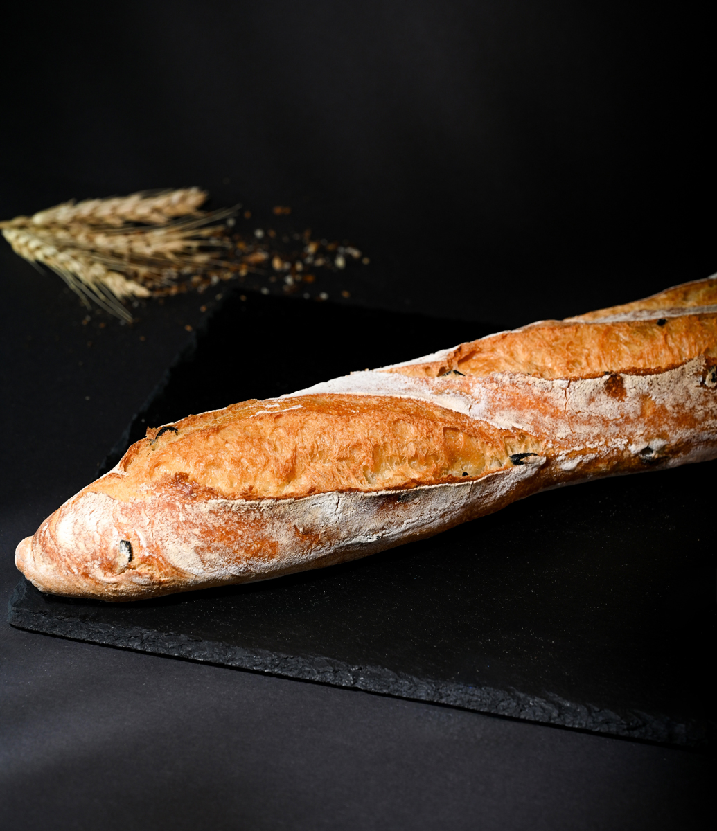 Հաց քարի բագետ ձիթապտղով "SAS Bakery"