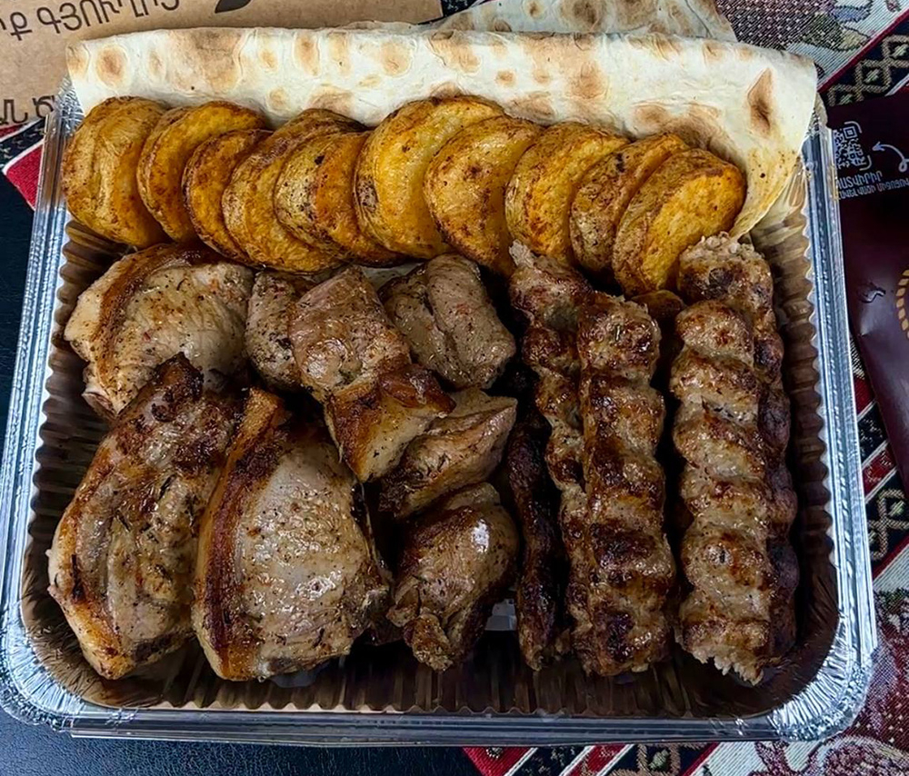 Խորովածի Սեթ Չալաղաջով և փափուկ մսով  (4-5 անձի համար)