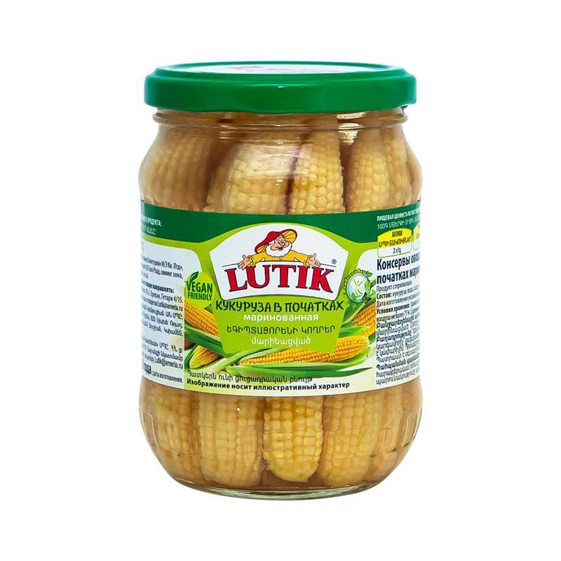 Մարինացված եգիպտացորեն «Լուտիկ» պատիճով 370մլ