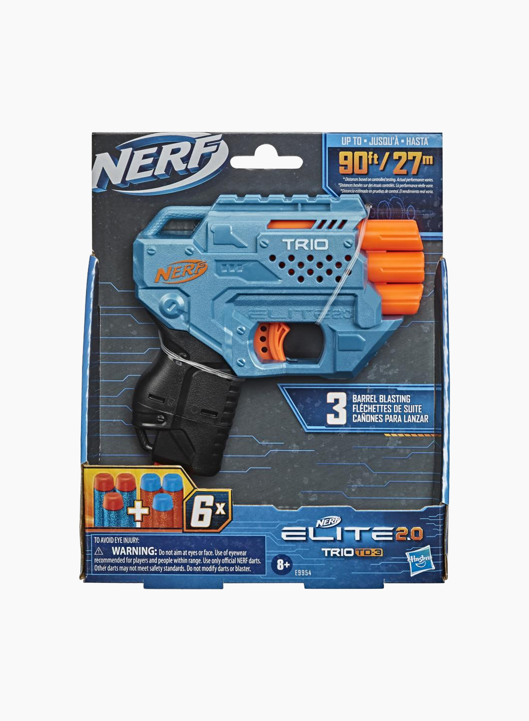 Hasbro Բլաստեր Nerf ELITE TRIO 2.0 «TD 3»