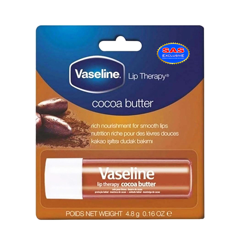 Бальзам для губ "Vaseline Cocoa Butter" 4.8г