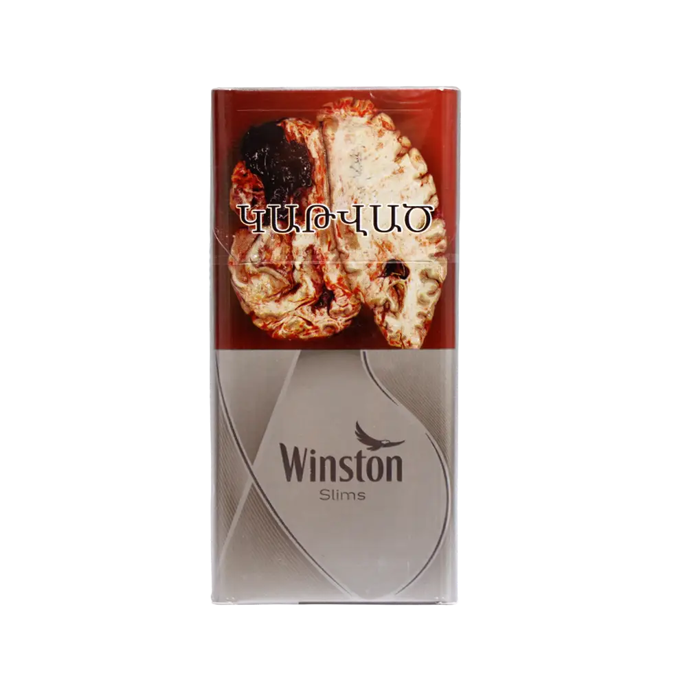 Cigarettes "Winston" XS SL silver