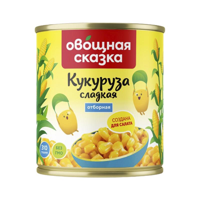 Եգիպտացորեն քաղցր «Օվոշնայա սկազկա» 310գր