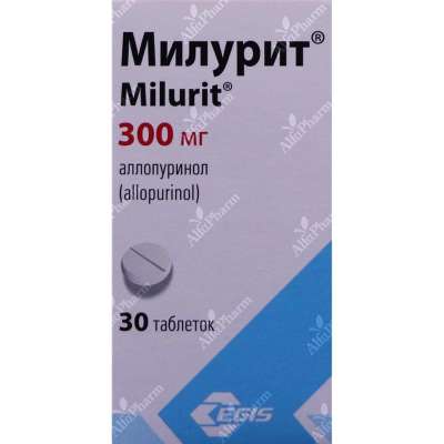 Միլուրիտ դհտ 300մգ x 30