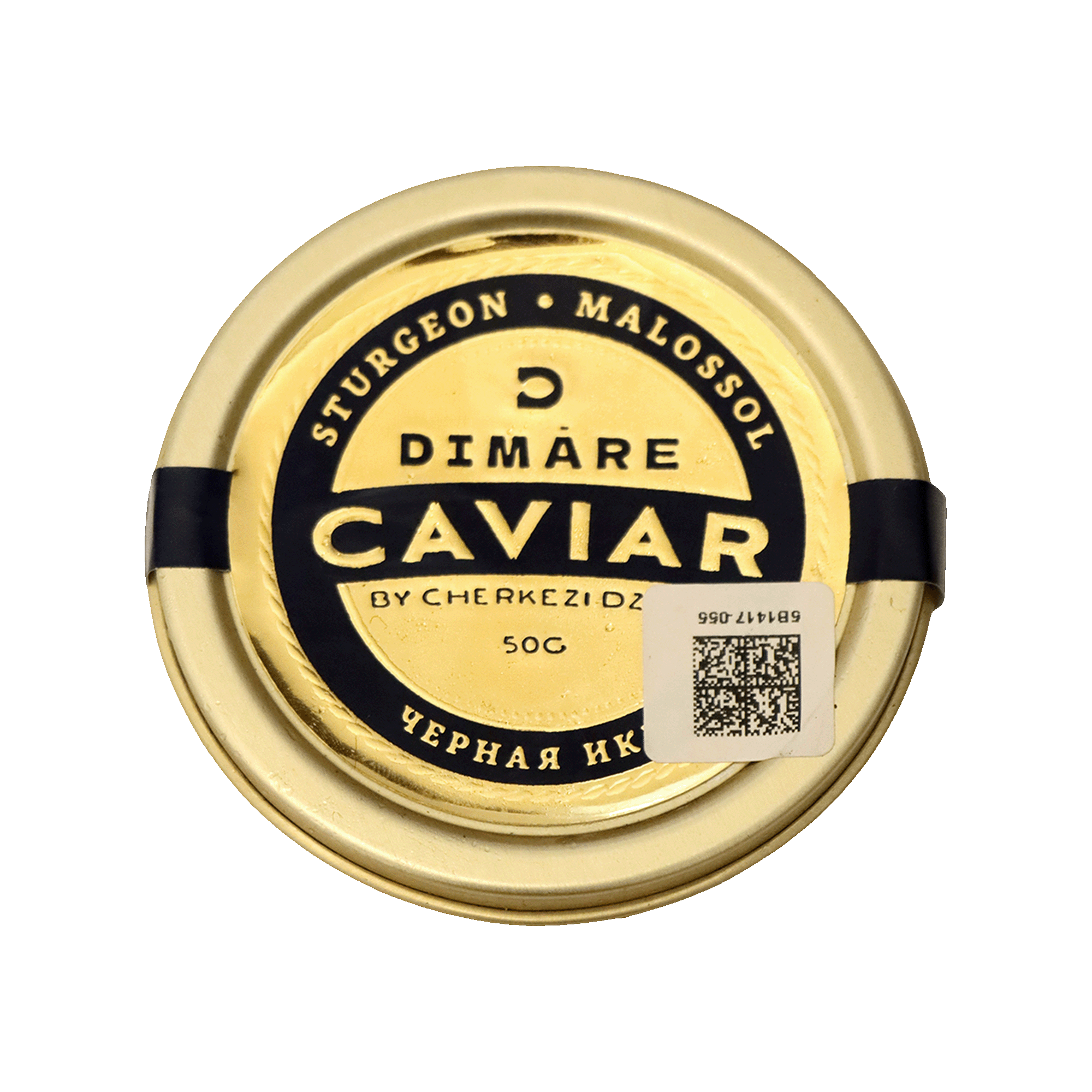 Икра осет. Ч.дзор Димаре чер. ж/б 50г
