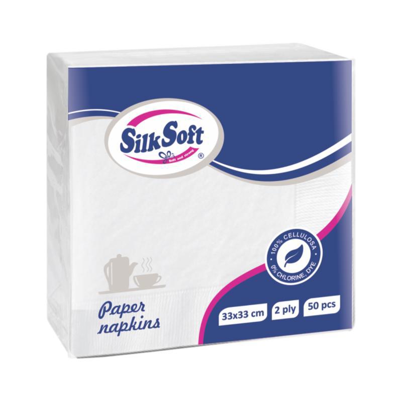 Napkins "Silk Soft" 33x33 50pcs