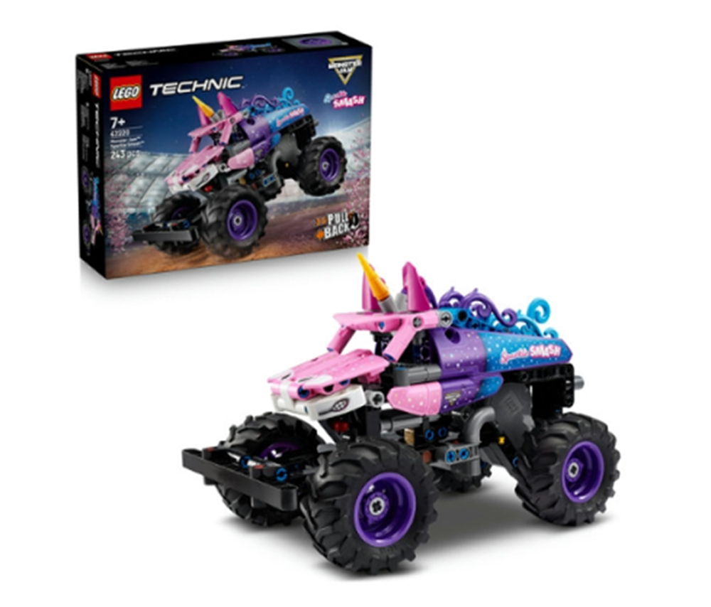 Lego Constructor Monster Jam Sparkle Smash Pull-Back