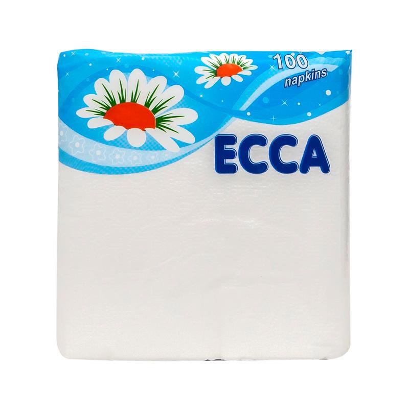 Napkins "Ecca" large 33x33 100pcs