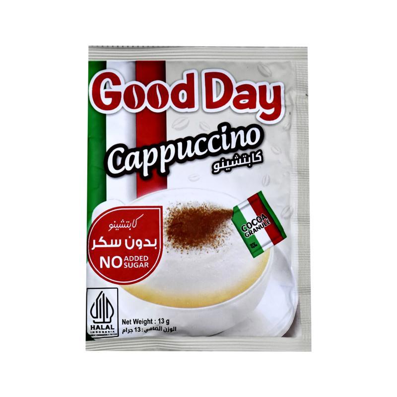 Cappuccino "Good Day" with choco granule, sugar free 13g